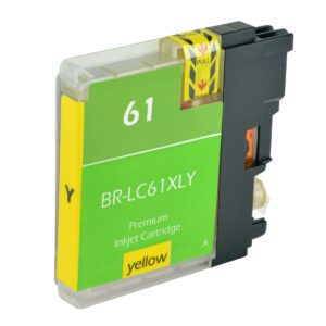Brother LC61XLY, LC61Y, LC65HYY Compatible Inkjet