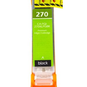 Canon 0319C001, PGI-270XL, PGI-270XL PGBK, PGI-270XLPGBK Compatible Inkjet